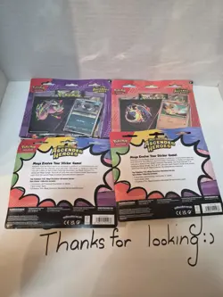 Pokemon Ascended Heroes Tech Sticker Collection (Gastly & Charmander) Lot of 2 - Image 2