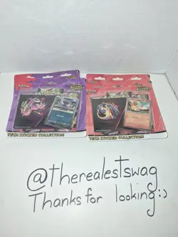 Pokemon Ascended Heroes Tech Sticker Collection (Gastly & Charmander) Lot of 2 - Image 3