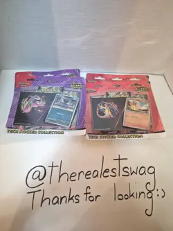 Pokemon Ascended Heroes Tech Sticker Collection (Gastly & Charmander) Lot of 2 - Image 4