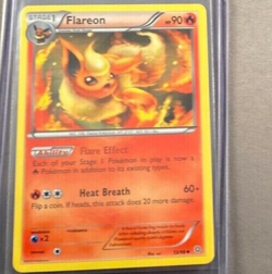 Pokemon TCG 2015 Flareon Non-Holo Rare 13/98 Lightly Played - Image 1