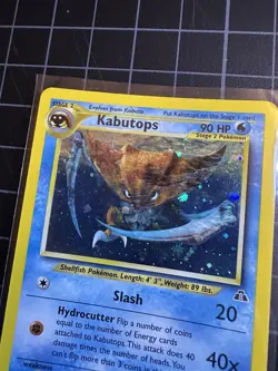 Pokemon TCG Kabutops Holo Rare Neo Discovery 6/75 Ungraded - Image 2
