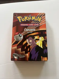 Giovanni Theme Deck - complete set vintage WOTC Pokemon Card TCG - Image 1