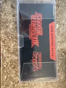 Pokemon TCG Scarlet & Violet-Destined Rivals Elite Trainer Box ETB 2 Small tears - Image 4