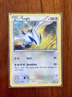Pokemon Lugia TCG Black Star Promo Holo Rare XY156 (2016) - Image 1