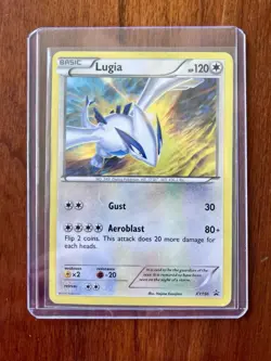 Pokemon Lugia TCG Black Star Promo Holo Rare XY156 (2016) - Image 3
