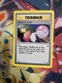 SABRINA'S GAZE - 125/132 - Gym Heroes - Pokemon Card - LP - Image 1