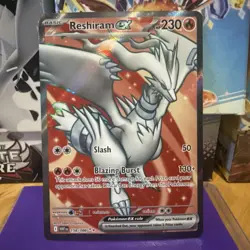 Pokemon TCG Reshiram ex 158/086 SV11W: White Flare Full Art Ultra Rare Holo - Image 1