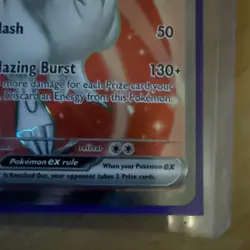 Pokemon TCG Reshiram ex 158/086 SV11W: White Flare Full Art Ultra Rare Holo - Image 5