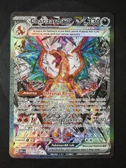 Charizard ex 223/197 Special Illustration Rare Obsidian Flames Pokemon TCG NM/M - Image 2