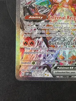 Charizard ex 223/197 Special Illustration Rare Obsidian Flames Pokemon TCG NM/M - Image 5