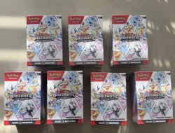 Pokemon Prismatic Evolutions Booster Bundle Boxes - Lot of 7 - Image 2