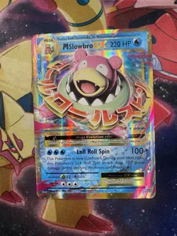 Mega M Slowbro EX 27/108 XY Evolutions Ultra Rare Holo Pokemon Card LP - Image 1