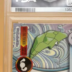 Pokemon 2000 Topps Metapod Chrome Spectra PSA 8 Near Mint - Mint - Vintage! - Image 4