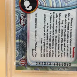 Pokemon 2000 Topps Metapod Chrome Spectra PSA 8 Near Mint - Mint - Vintage! - Image 5