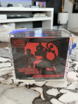 Pokemon TCG Destined Rivals ETB Sealed W/ Acrylic Case - Image 1