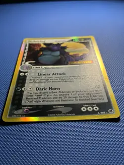 Pokemon Nidoking 6/101 Holo EX Delta Species Dragon Frontiers Stamped LP- - Image 5