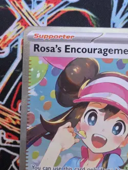Pokemon TCG Rosa’s Encouragement 123/88 SIR Perfect Order NM/M - Image 3