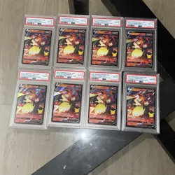 Lances Charizard V SWSH133 Promo Rare Pokemon PSA 8 Near Mint 8 Copy’s ! - Image 1