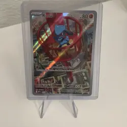 Pokemon Riolu 010/SVPEN SVPEN Promo Full Art Holo Basic 80 HP Fighting - Image 1