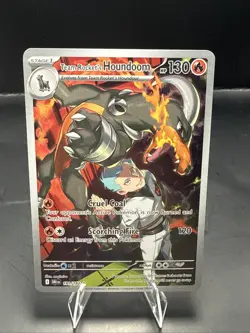 Pokemon TCG Team Rocket's Houndoom 191/182 Sv10 Destined Rivals Illustration - Image 2