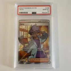 Pokemon Jacq 236/198 SV01 Scarlet & Violet Full Art Holo Ultra Rare PSA 10 - Image 1