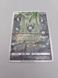 Unown Custom TCG Pocket Pokemon Card Holo Textured Fanmade - Image 5