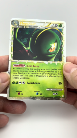 Meganium Prime 109/123 Reverse Holo *LP* Pokemon 2010 - Image 2