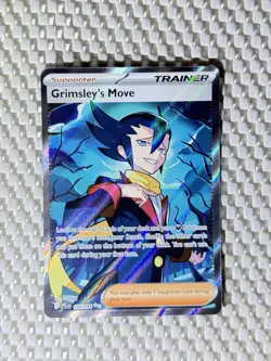 Grimsley's Move 120/094 Full Art Holo Pokemon Me02: Phantasmal Flames ENG NM #11 - Image 1