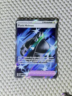 Punk Helmet 121/094 Full Art Holo Pokemon ME02: Phantasmal Flames ENG NM #12 - Image 1