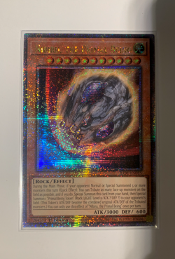 Nibiru, the Primal Being RA01-EN015 1st Ed Quarter Century Secret Rare Yu-Gi-Oh! - Image 1