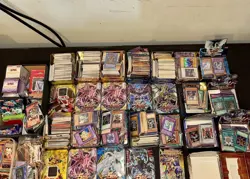 Massive YuGiOh Tin Card Lot Vintage 5Ds Cybernetic Revolution Holos Unsearched - Image 1