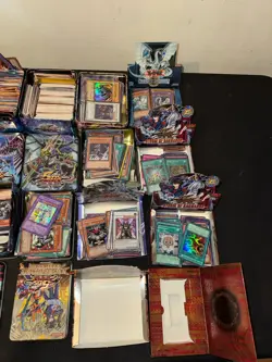 Massive YuGiOh Tin Card Lot Vintage 5Ds Cybernetic Revolution Holos Unsearched - Image 2