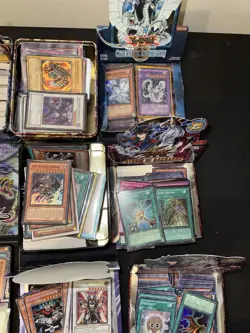 Massive YuGiOh Tin Card Lot Vintage 5Ds Cybernetic Revolution Holos Unsearched - Image 3