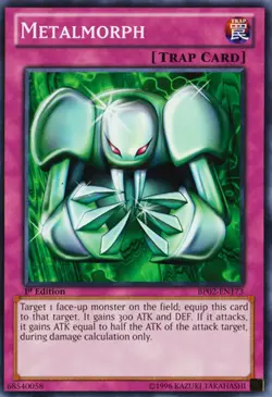 1x (LP) Metalmorph - BP02-EN173 - Common - 1st Edition YuGiOh - Image 1
