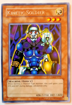 YuGiOh TCG: Kinetic Soldier CP04-EN010 Near Mint (NM) - Image 1