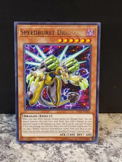Speedburst Dragon - SAST-EN006 Yugioh! Yu-Gi-Oh! Rare Nice! - Image 1