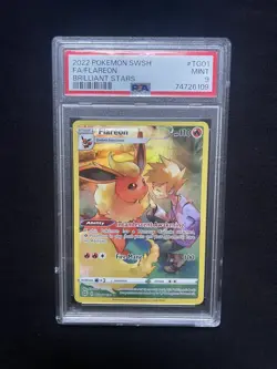 Flareon Trainer Gallery - PSA 9 - TG01/TG30 - Brilliant Stars - Pokemon TCG - Image 1