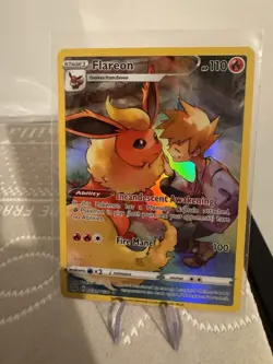 Pokemon TCG Flareon TG01/TG30 Brilliant Stars Trainer Gallery - Image 1