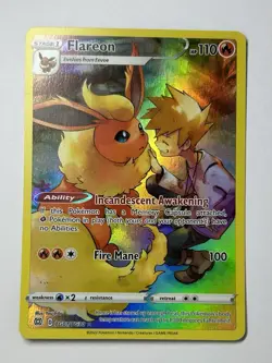 Flareon TG01/TG30 Brilliant Stars Illustration Rare Pokemon TCG MINT Condition - Image 1