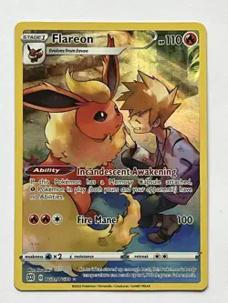 Pokemon TCG - Flareon TG01/TG30 Brilliant Stars Trainer Gallery Holo | NM - Image 1