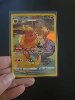 Pokemon TCG Flareon TG01/TG30 Trainer Gallery Card Brilliant Stars - Image 1