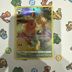 Pokemon TCG Flareon Full Art TG01/TG30 Brilliant Stars Near Mint - Image 1