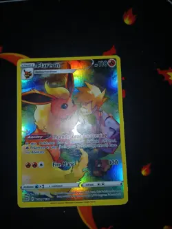 Pokemon TCG Brilliant Stars Flareon Tg01/Tg30 Ultra Rare Holo - Image 2
