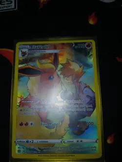 Pokemon TCG Brilliant Stars Flareon Tg01/Tg30 Ultra Rare Holo - Image 3