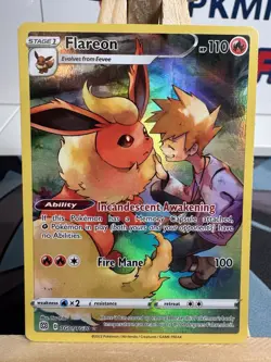 Pokemon TCG Flareon TG01/TG30 Ultra Rare Card Brilliant Stars - Image 1