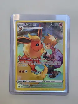 Pokemon TCG Flareon Trainer Gallery Card TG01/TG30 Brilliant Stars Near Mint - Image 1