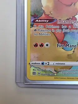 Pokemon TCG Flareon Trainer Gallery Card TG01/TG30 Brilliant Stars Near Mint - Image 5