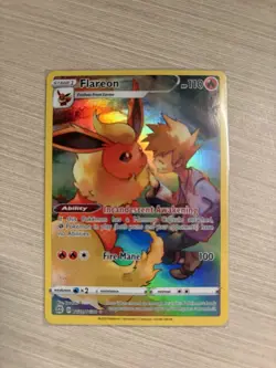 Pokemon TCG - Brilliant Stars Flareon TG01/TG30 - Image 1
