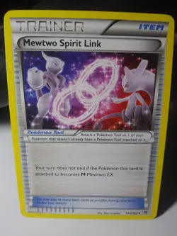 Mewtwo Spirit Link #144/162 XY - BREAKthrough Uncommon - Pokemon Card TCG - Image 1