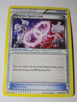 Mewtwo Spirit Link #144/162 XY - BREAKthrough Uncommon - Pokemon Card TCG - Image 2